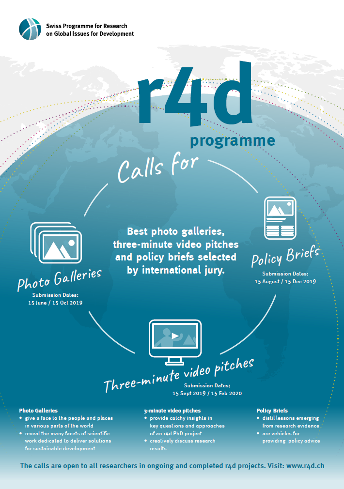 r4d product call webposter
