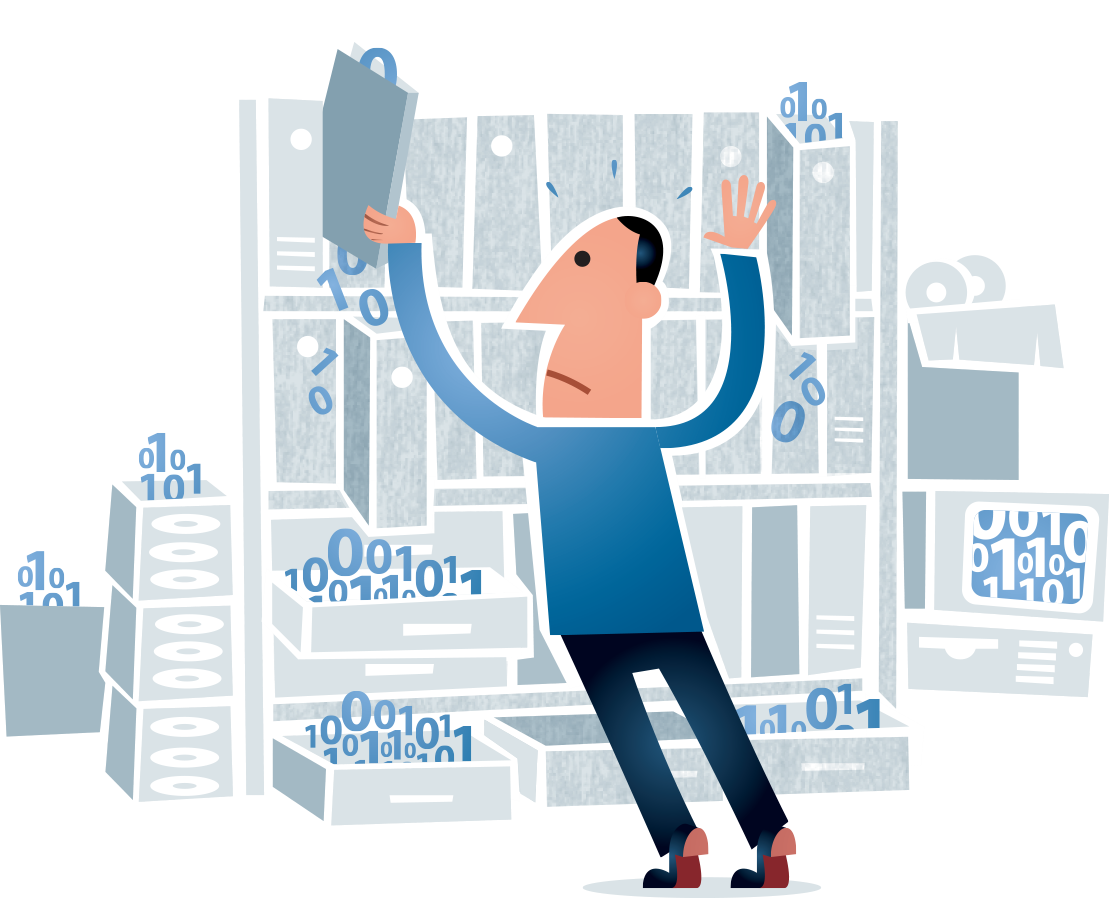 Data Management Cartoon