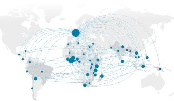 r4d interactive network map